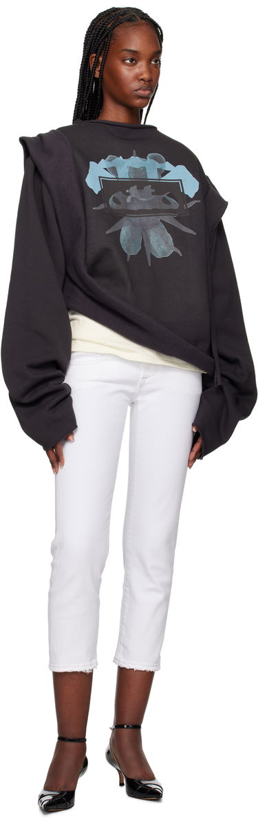 Kavbojke R13 R13 Boy Straight Cropped Jeans Bela | R13W0091-895A, 3