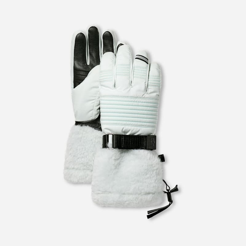 Rokavice UGG Metropeak Gloves, Size L Bela | 103206-REF, 0