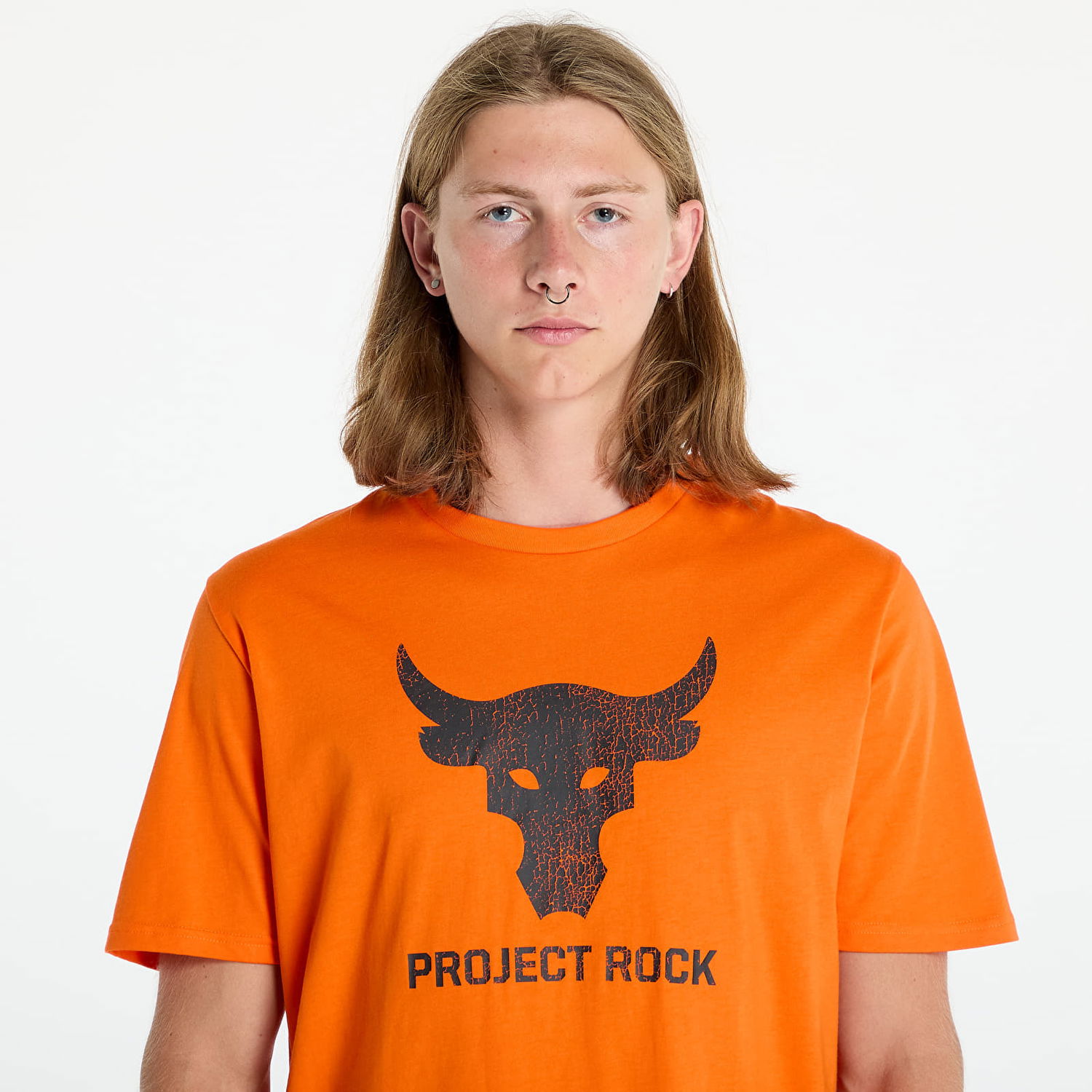 Majica Under Armour Project Rock Payoff Graphc SS Team Orange/ Black Oranžna | 1383191-800, 1