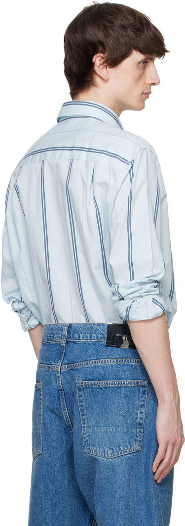 Srajce MAISON KITSUNÉ Maison Kitsuné Relaxed Shirt Modra | MM00403WC5029, 2
