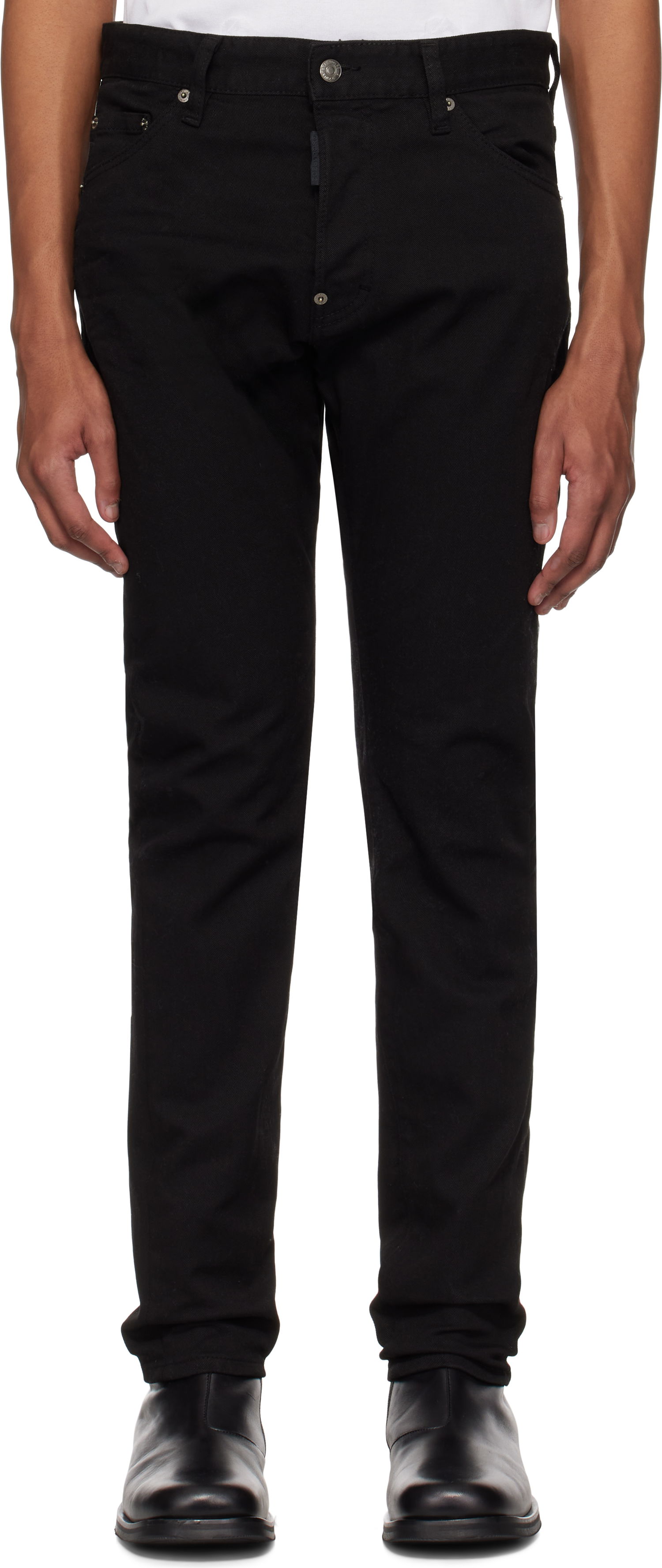 Kavbojke DSQUARED2 Dsquared2 Cool Guy Jeans Črna | S74LB1492_S39781, 0