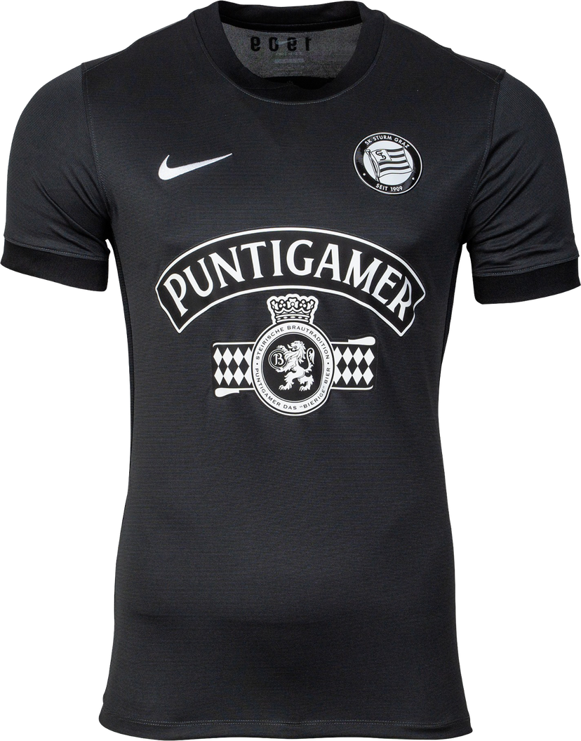 Dres Nike Nike SK Sturm Graz Home Jersey 2025/26 Črna | stgfz9327-010