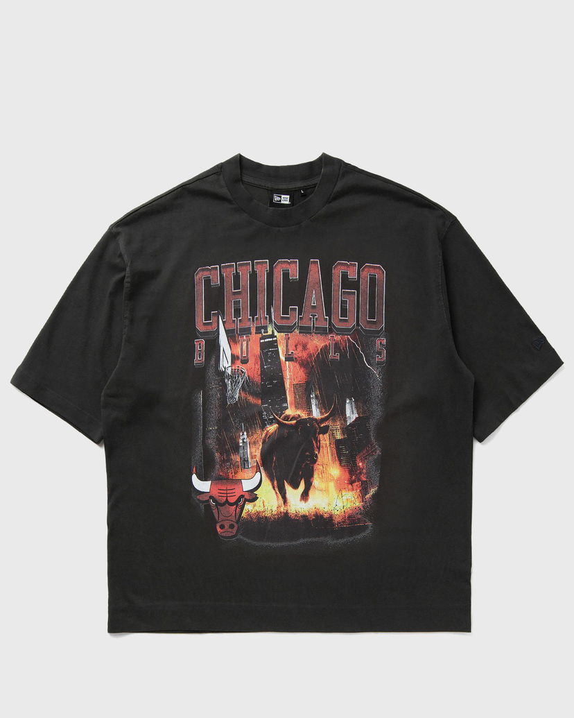 Majica New Era Chicago Bulls Graphic T-Shirt Črna | 60684355