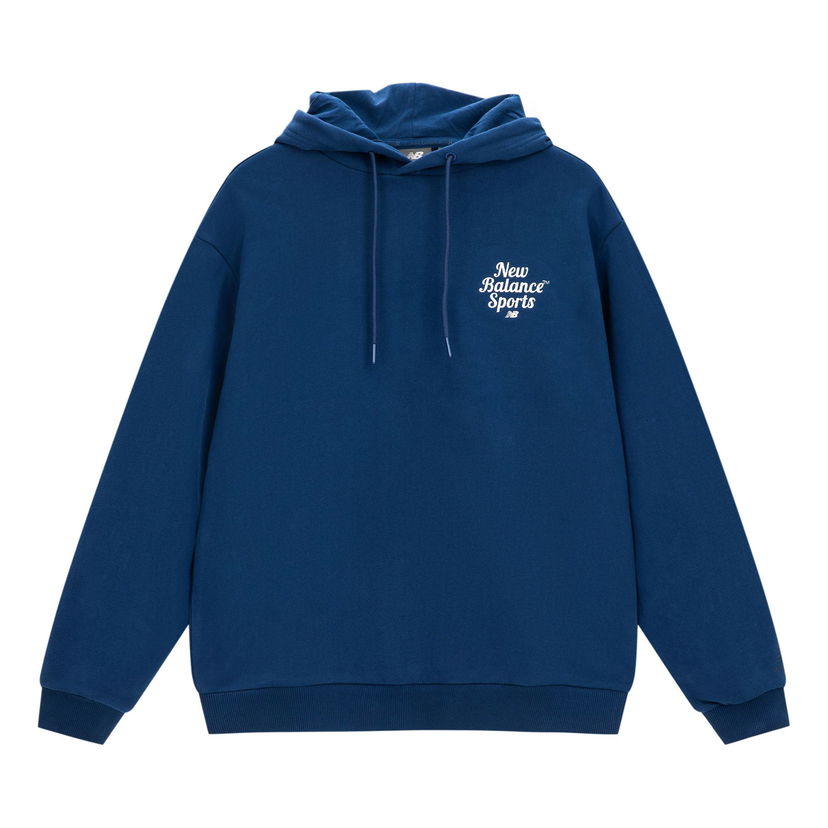 Pulover New Balance Sportswear Hoodie Modra | 5CD38061-NV