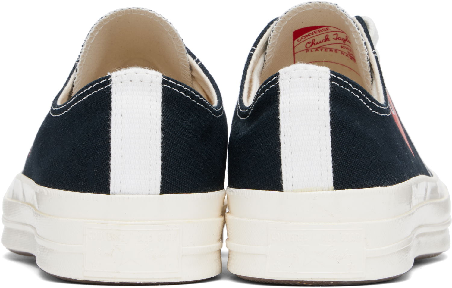 Oblačila Comme des Garçons COMME des GARÇONS PLAY Chuck 70 OG Single Heart Mornarica | AZ-K128-001, 1