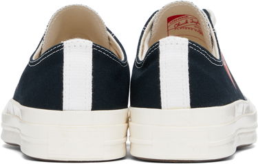 Oblačila Comme des Garçons COMME des GARÇONS PLAY Chuck 70 OG Single Heart Mornarica | AZ-K128-001, 1