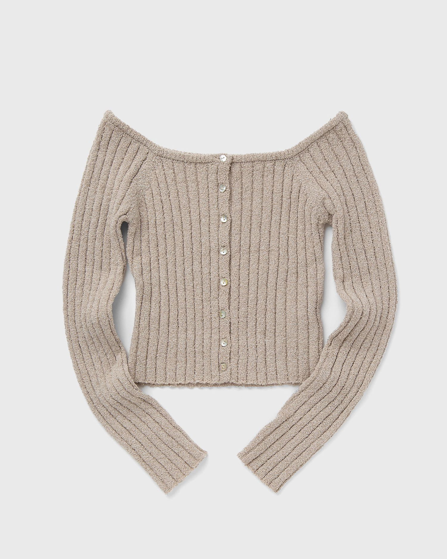 Pleteni pulover envii ENSERVE OS LS KNIT 7123 Bež | E24200006-OATMEAL, 0