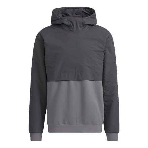 Pulover adidas Performance Terrex FWA HD Woven Colorblock Outdoor Hoodie Siva | H13846