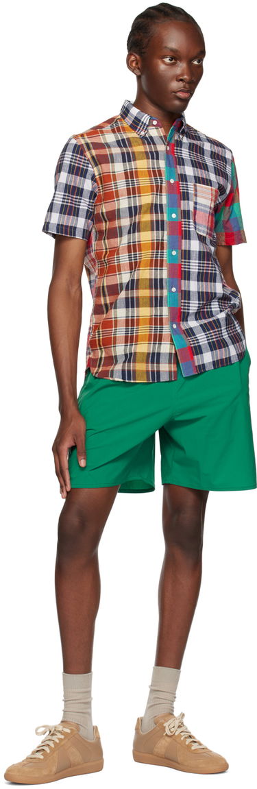 Kratke hlače BEAMS BEAMS PLUS Drawstring Shorts Zelena | 38250019791, 3