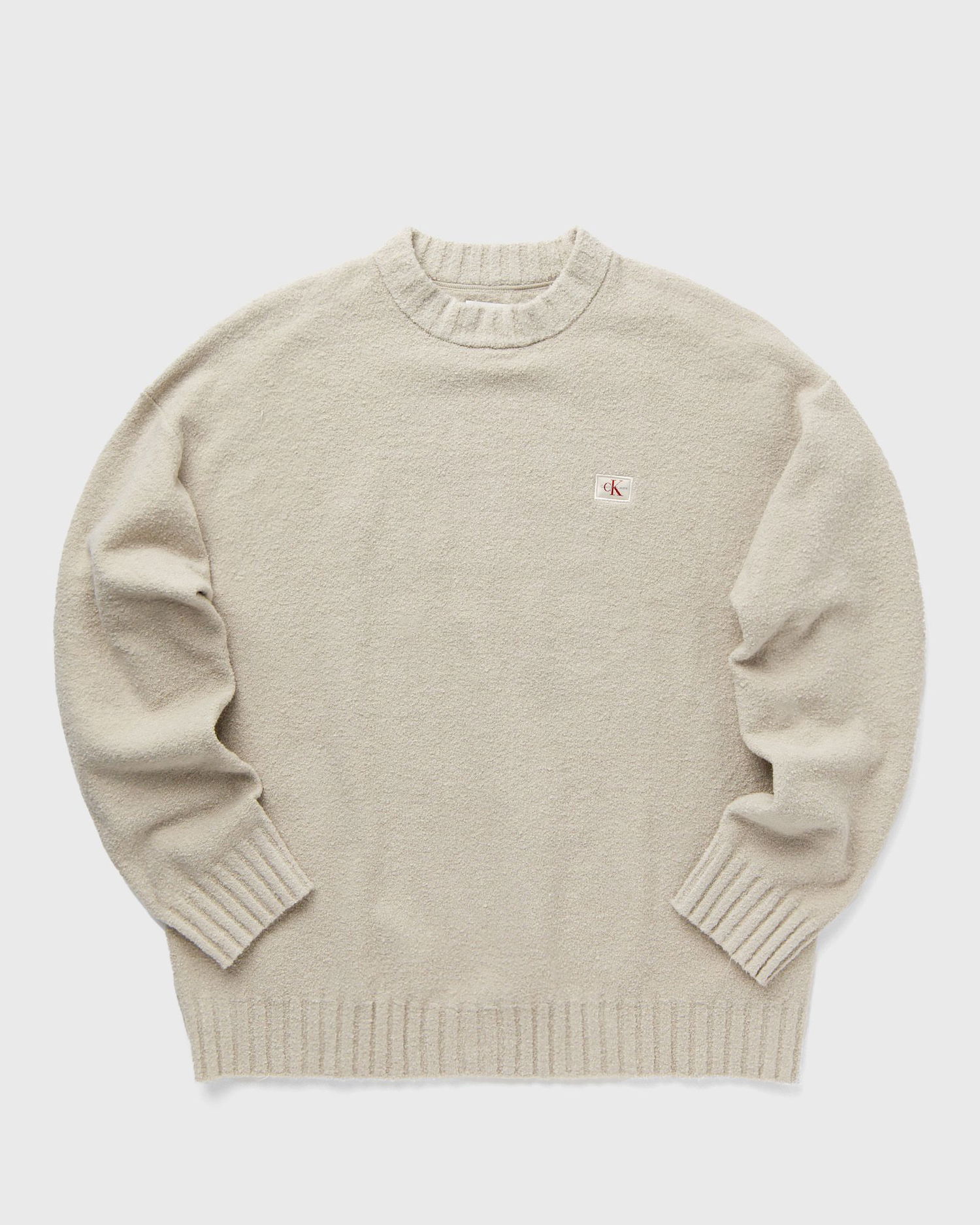 Pleteni pulover CALVIN KLEIN BOUCLE BOXY SWEATER Bež | J30J326202PD7, 0