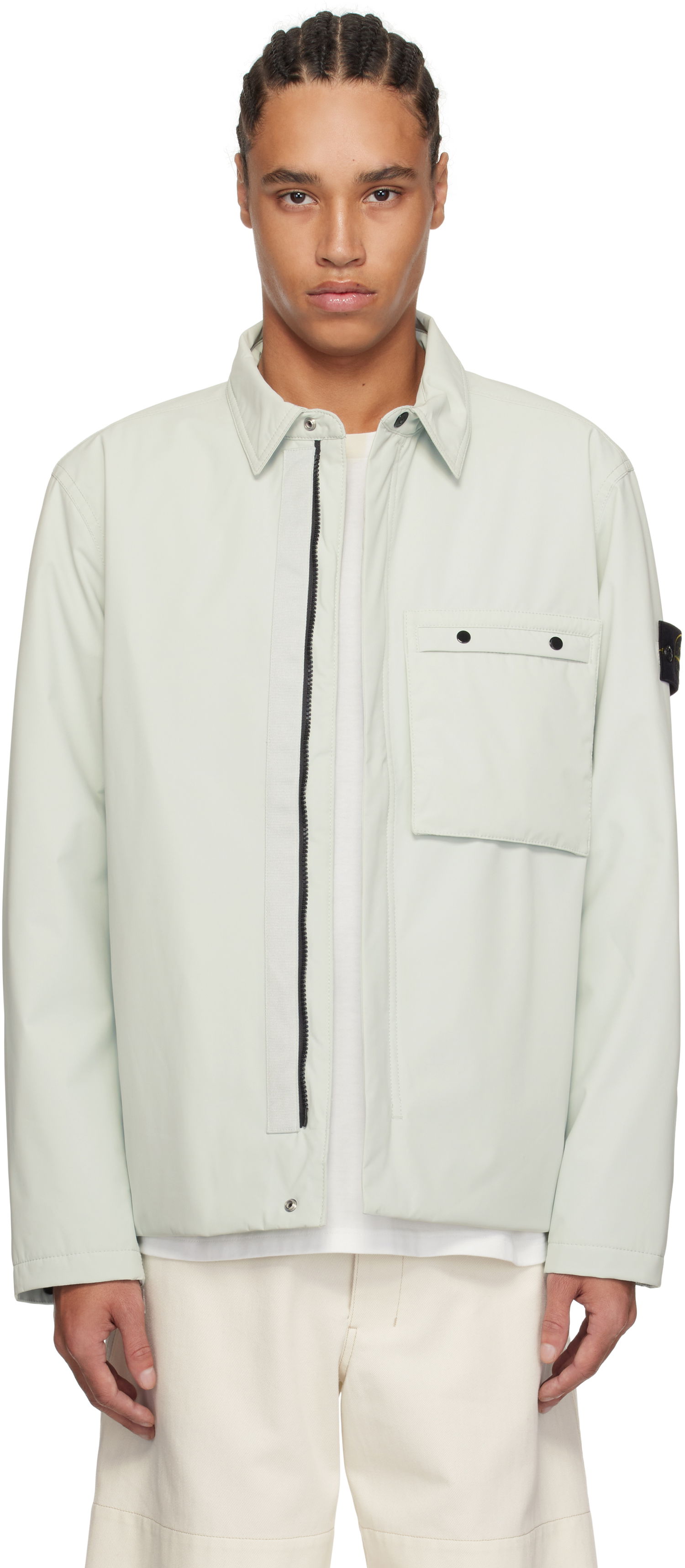 Srajce Stone Island Stone Island Soft Shell-R PrimaLoft Insulated Jacket Zelena | K1S15 4100011 S0A27, 0