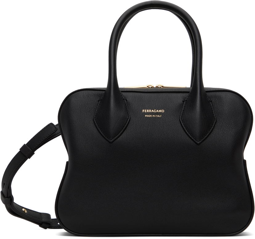 Torbica FERRAGAMO Ferragamo Star-Shaped S Bag Črna | 773339