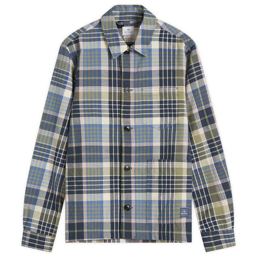 Srajce Paul Smith Paul Smith Madras Check Overshirt, Size Large Večbarvna | M2R-757Y-P22353-46