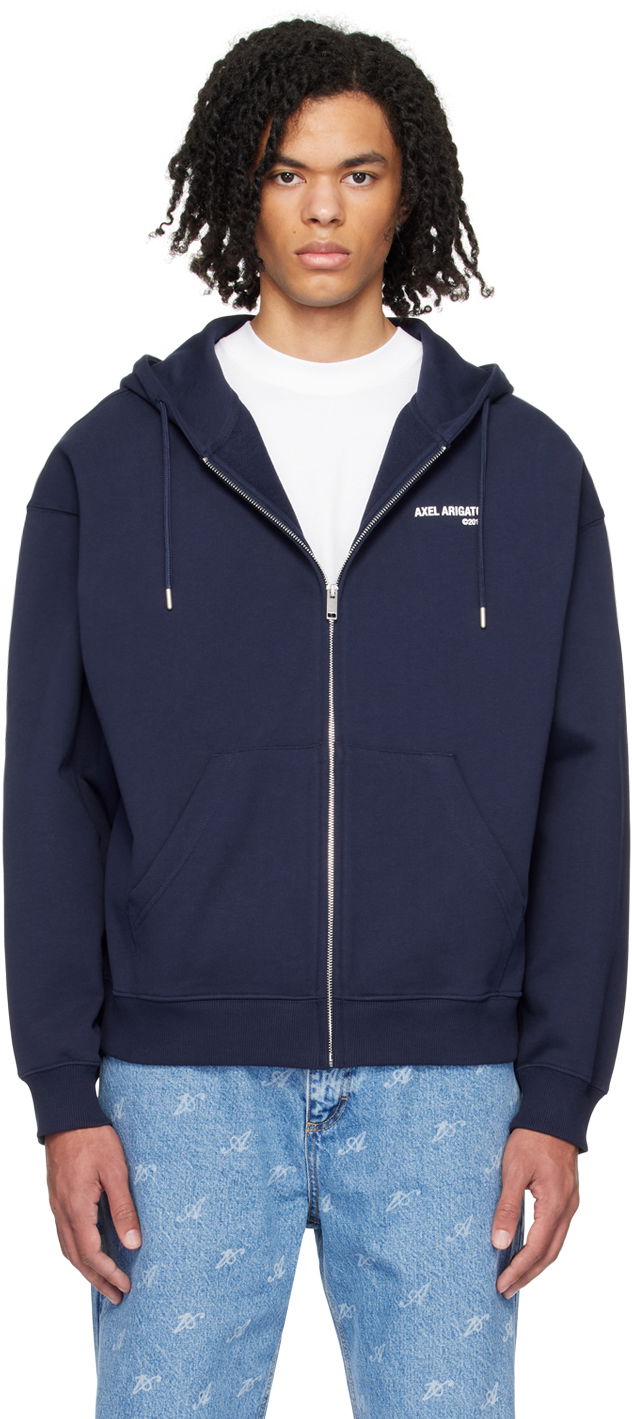Pulover AXEL ARIGATO Field Hoodie Mornarica | A2217003