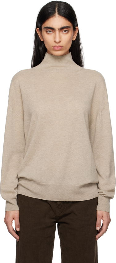 Pleteni pulover The Row The Row Jabari Turtleneck Sweater Bež | 8664-Y751, 0