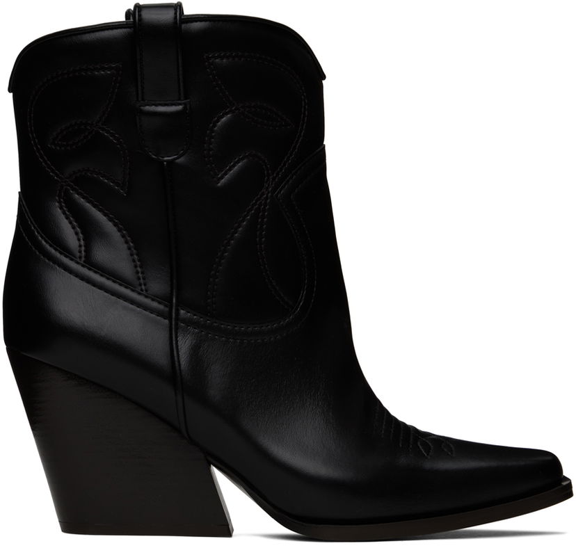 Superge in čevlji Stella McCartney Cowboy Ankle Boots Črna | 810155AP00K0