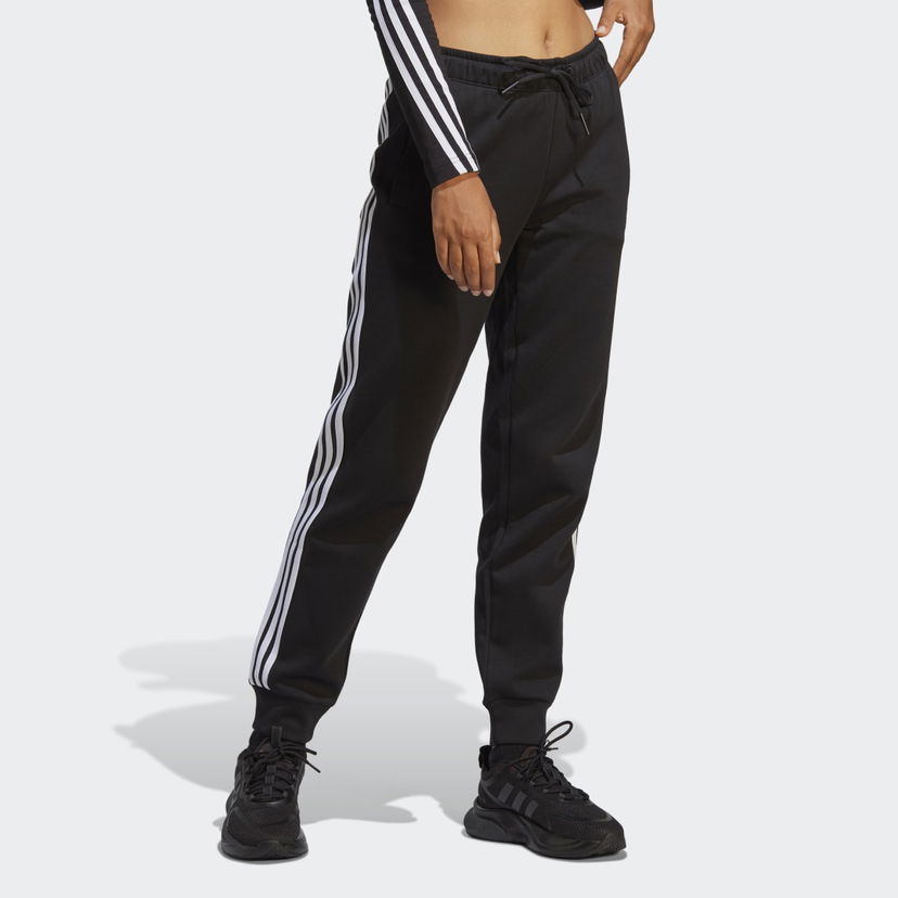 Hlače adidas Performance Future Icons 3 Stripes Regular Trousers Črna | HT4704