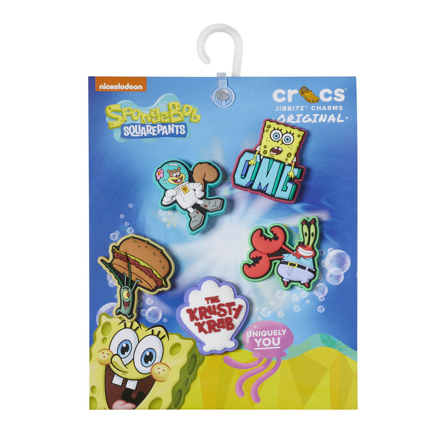 Zatiči Crocs Spongebob Charms 5-Pack Večbarvna | 10010012, 0