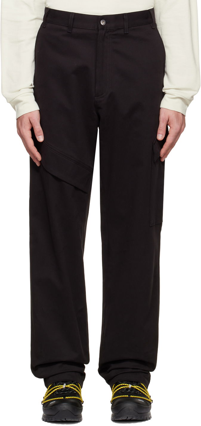 Cargo hlače Moncler Cargo Trousers Črna | H20912A00018596BQ
