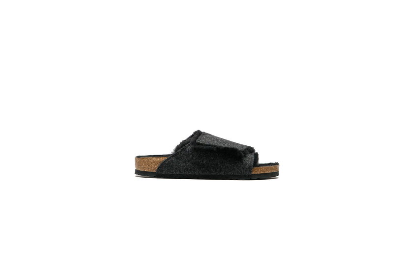 Superge in čevlji Birkenstock Solana Shearling Regular Fit Siva | 1030823