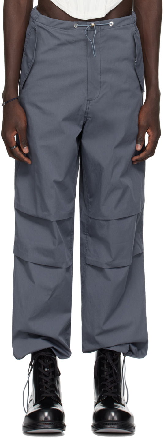 Cargo hlače Dion Lee Toggle Trousers Modra | C2100PS24, 0