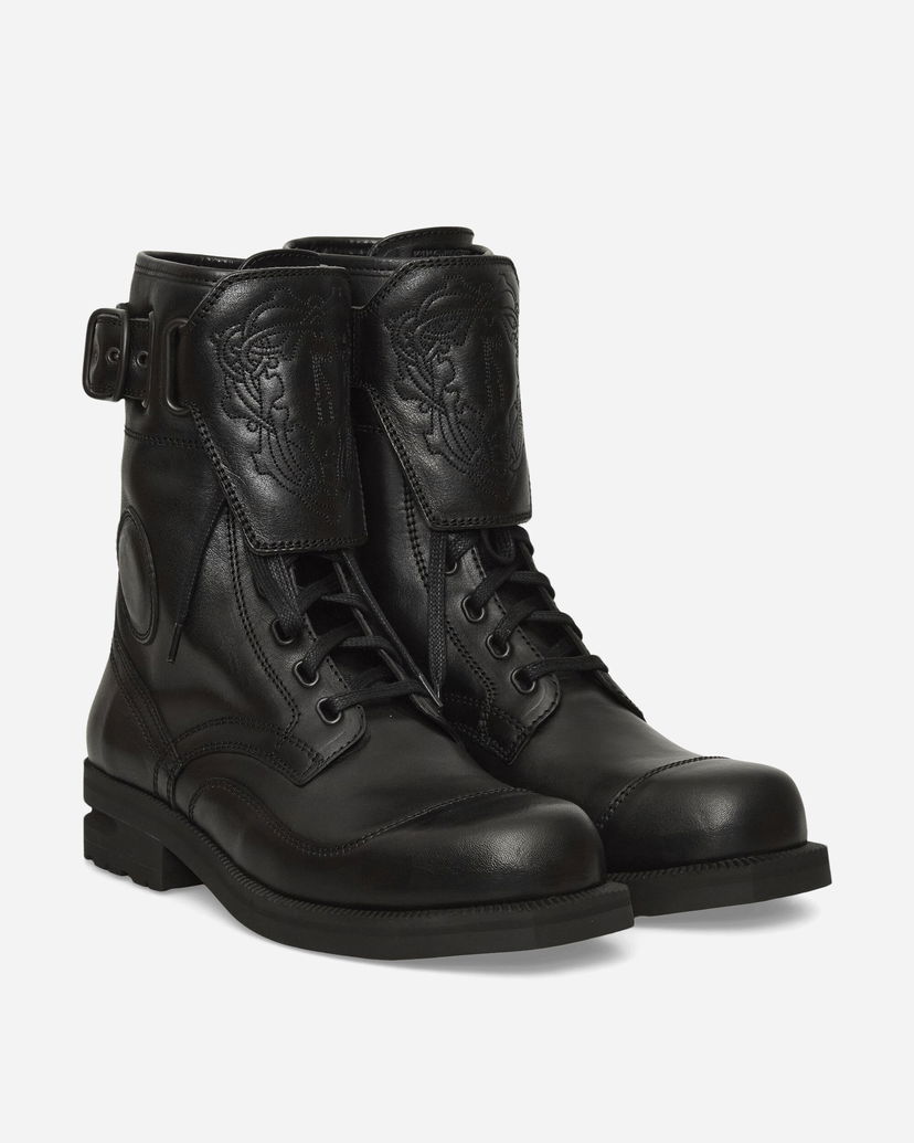 Superge in čevlji KIKO KOSTADINOV Fitz Military Boots Črna | KKAW25FT01 156