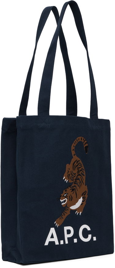 Tote bag A.P.C. A.P.C. Lou Tigre Tote Bag Mornarica | COGYX-M67003, 1