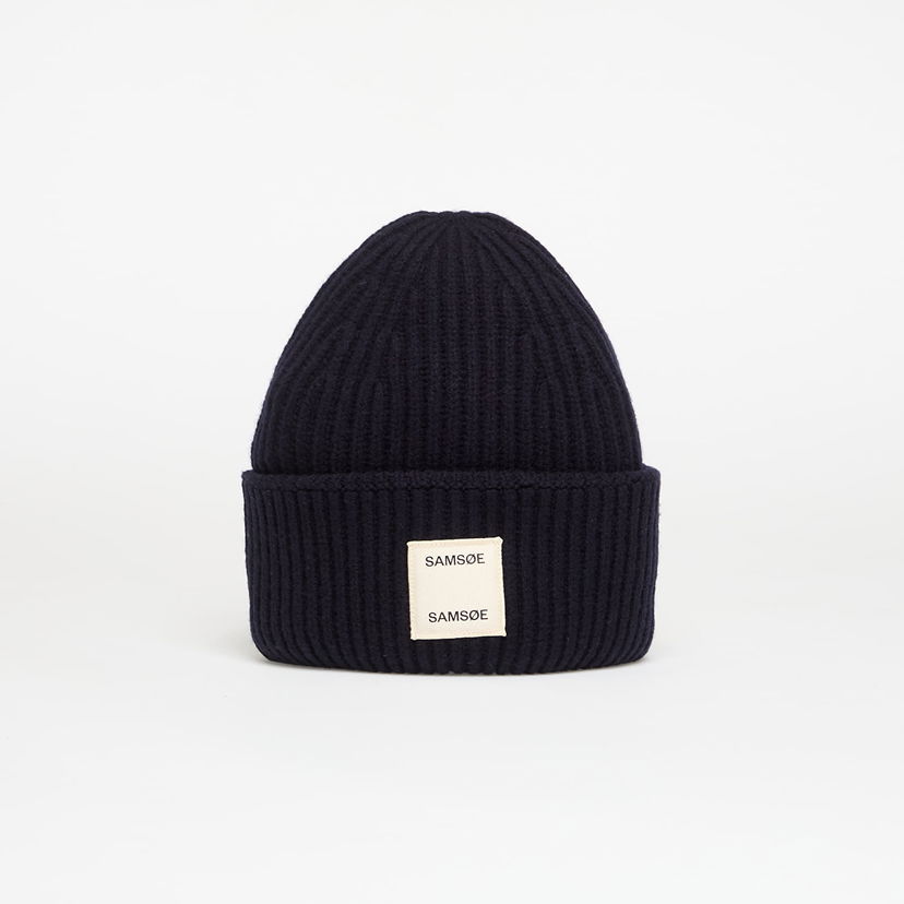 Beanie Samsoe Samsoe Samsøe Samsøe Salute Beanie Mornarica | F24300118_194011TCX