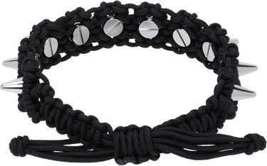 Zapestnica We11done We11done Handmade Studded Bracelet Črna | WD-AJ0-25-599-U-BK, 1