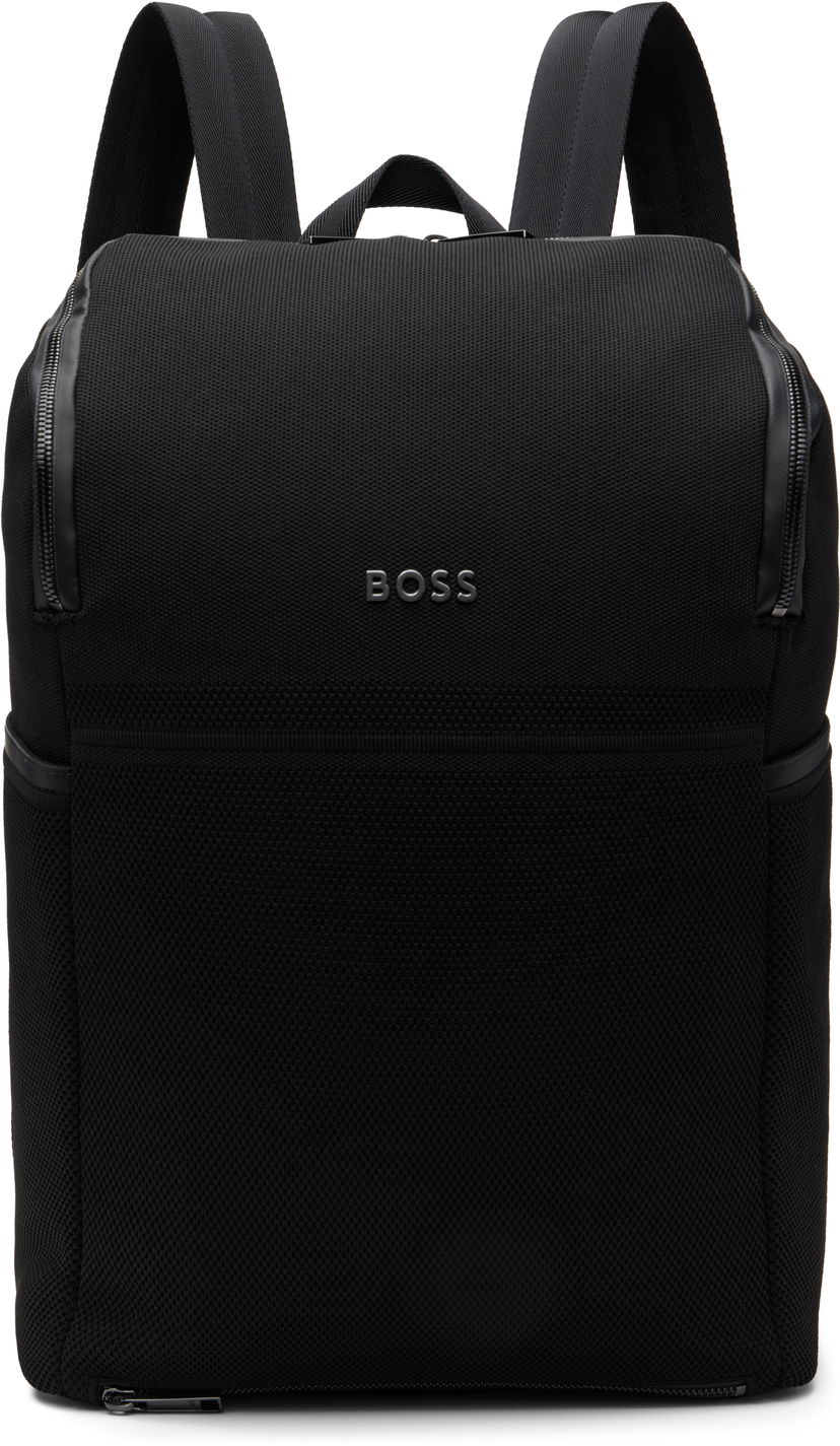 Nahrbtnik BOSS BOSS Logo Hardware Backpack Črna | 50548311