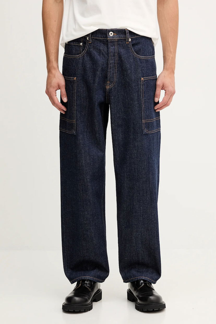 Kavbojke KENZO Kenzo Loose Fit Jeans Modra | FF65DP4086I1