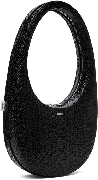 Torbica Coperni Coperni Python Embossed Swipe Bag Črna | COPBA01F6047, 1
