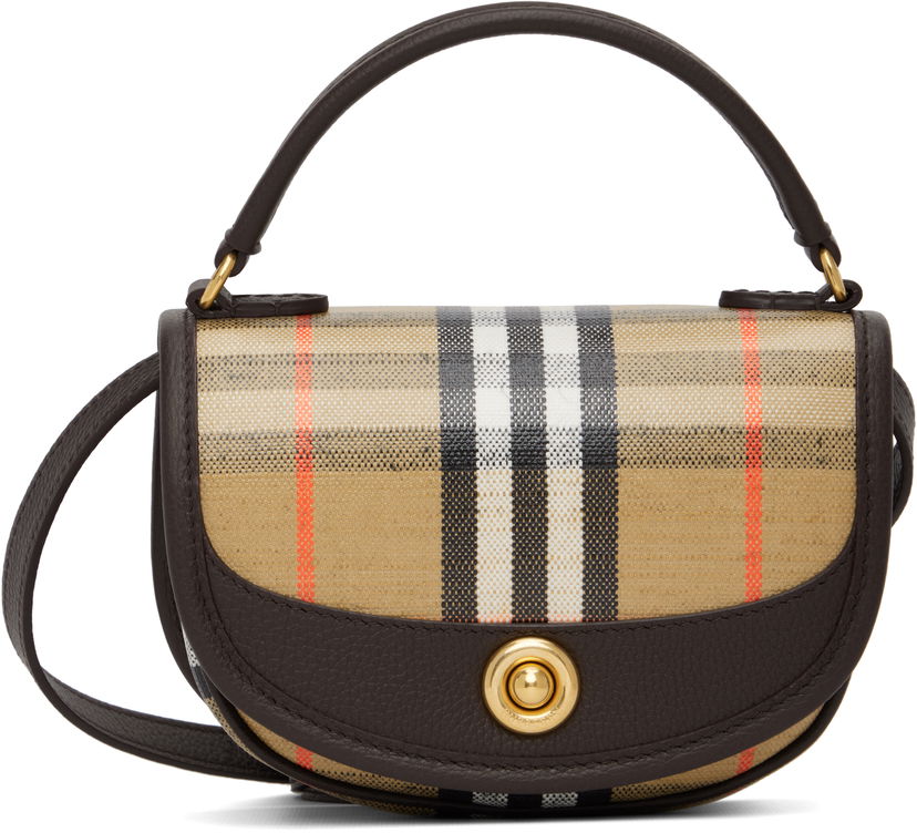 Torbica Burberry Burberry Highlands Mini Bag Bež | 8112240