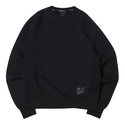 Pleteni pulover Jordan Fragment Design x Jordan Crewneck Sweatshirt Črna | DA2990-010, 0