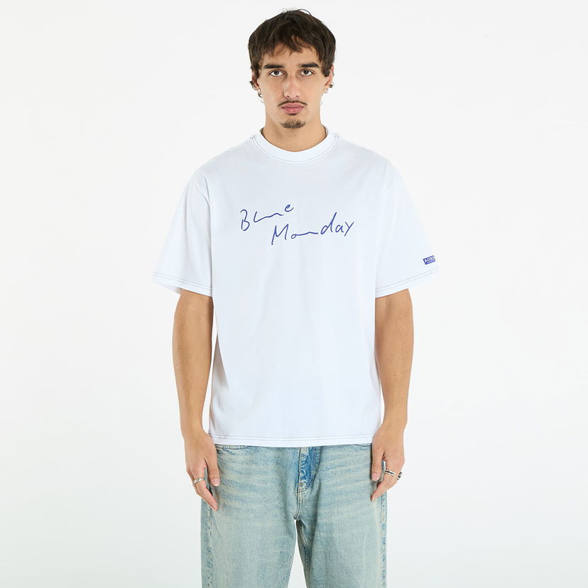 Majica A-COLD-WALL* A-COLD-WALL* Blue Monday T-Shirt Bela | ACWMTS232 White