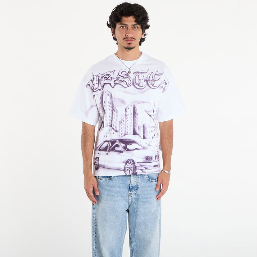 Majica Wasted Paris Wasted Paris Atm Boxy T-Shirt Bela | WP_000288
