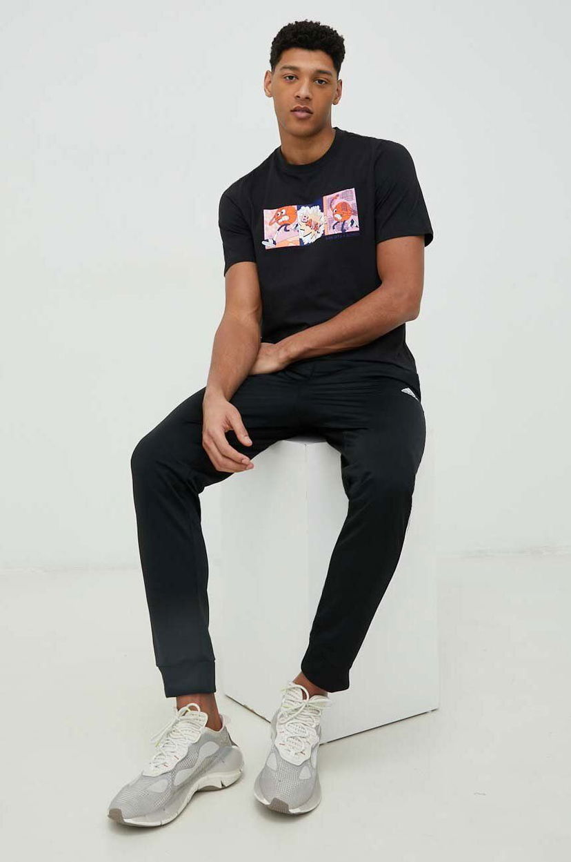 Majica adidas Performance adidas Performance Printed T-Shirt Črna | IC1867