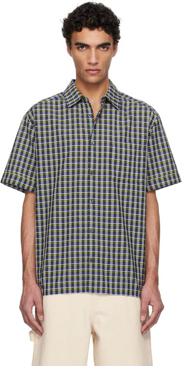 Srajce A.P.C. A.P.C. Ross Plaid Short-Sleeve Shirt Večbarvna | COHGA-H12541, 0