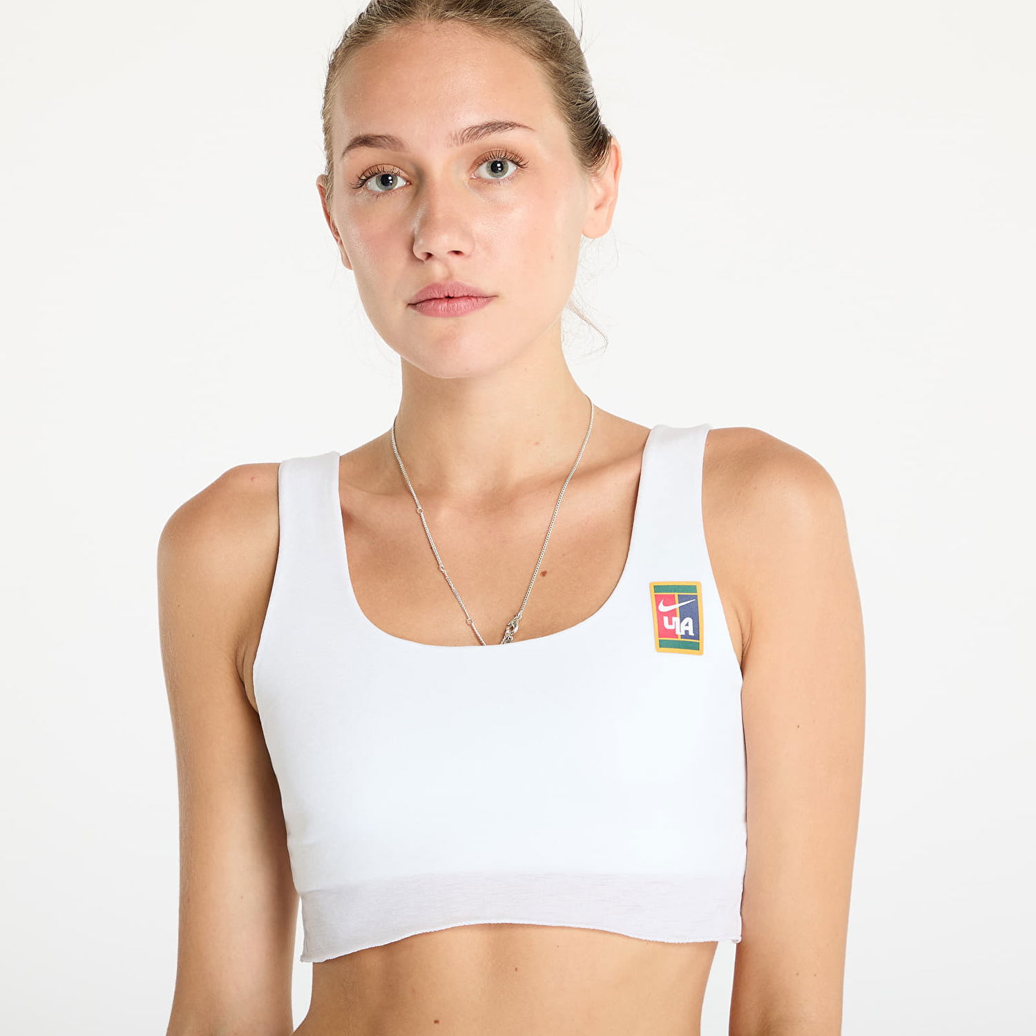 Modrček Nike WMNS BRA Bela | FZ8516-100, 1