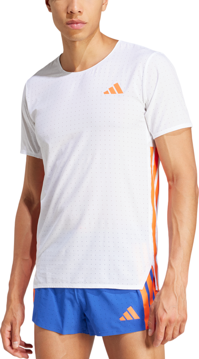 Majica adidas Originals Adizero T-Shirt Bela | jd4200