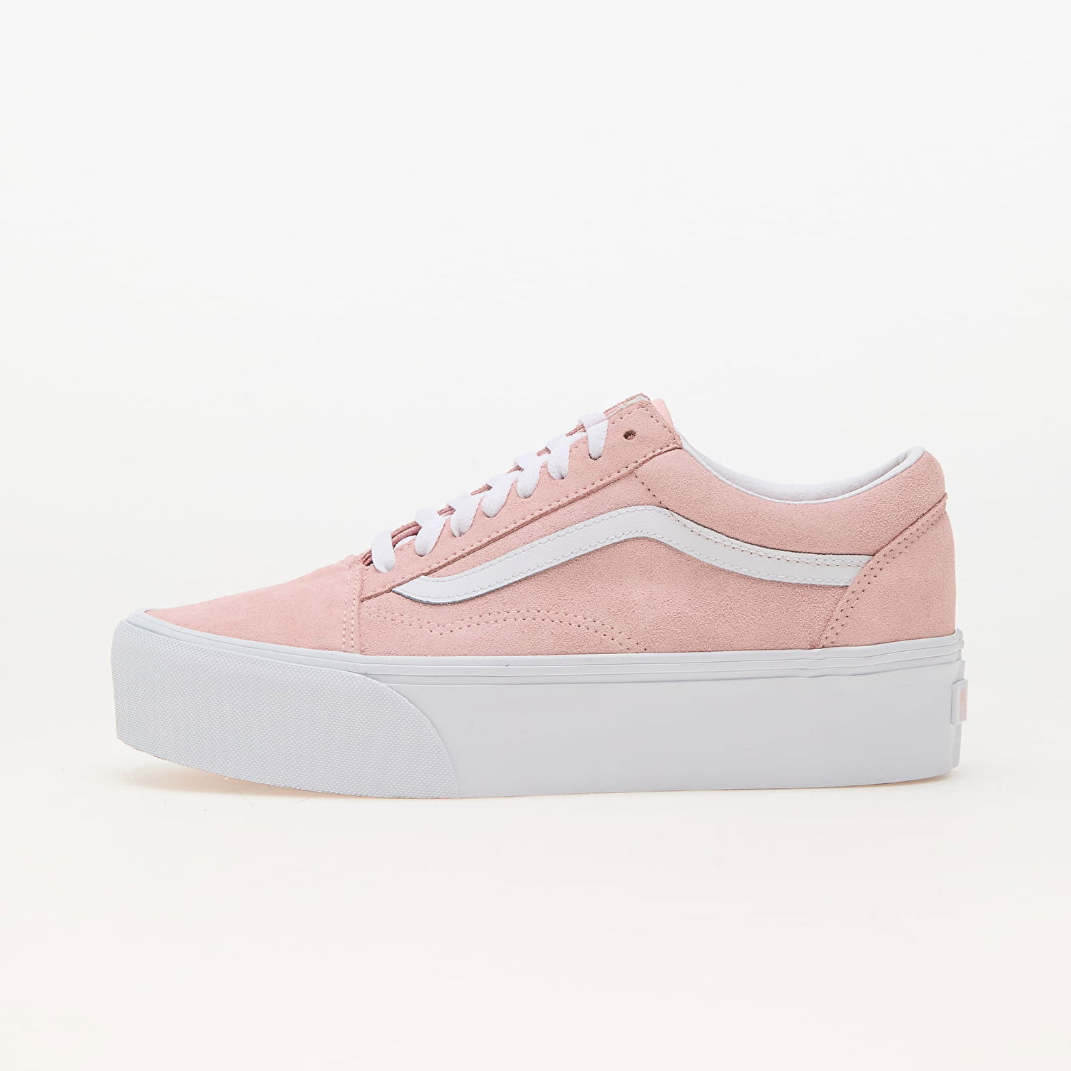 Superge in čevlji Vans Old Skool Stackform Pink, Low-top Bež | VN0009PZCHN1, 0