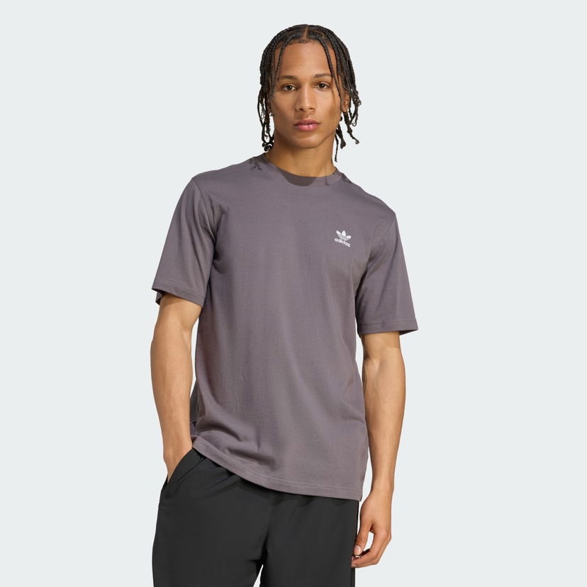 Majica adidas Performance Trefoil Essentials T-Shirt Siva | JV5936