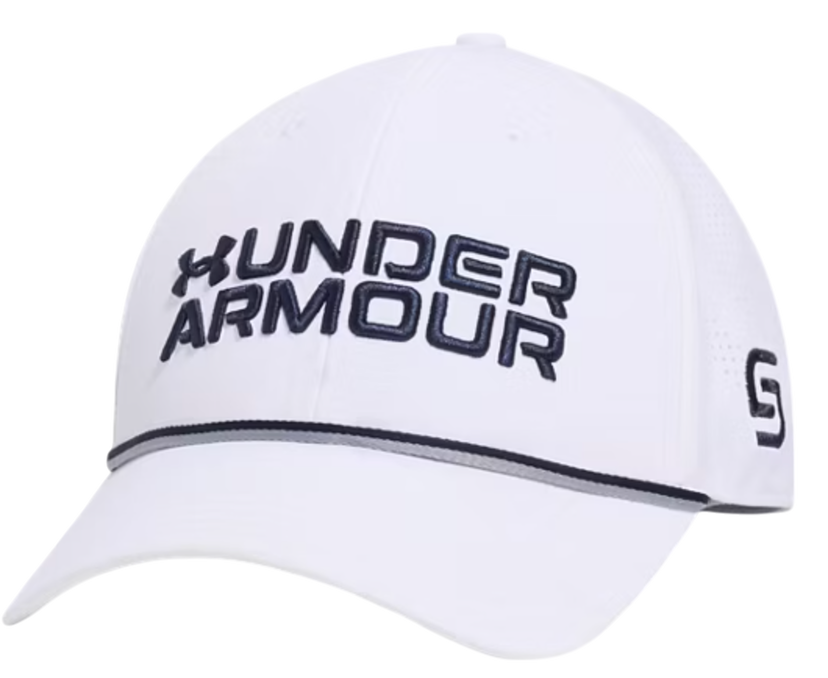 Kapa Under Armour UA JS Drive Rope Snapback Cap Bela | 1389912-100