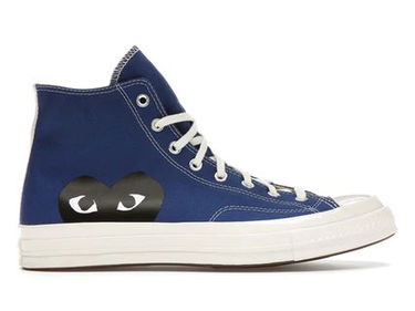 Superge in čevlji Converse Comme des Garçons PLAY x Chuck 70 High "Blue Quartz" Modra | 171846C, 0