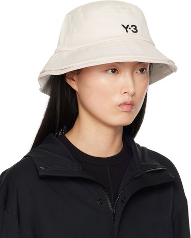 Klobuk Y-3 Y-3 3-Stripes Bucket Hat Bež | JM9039, 2