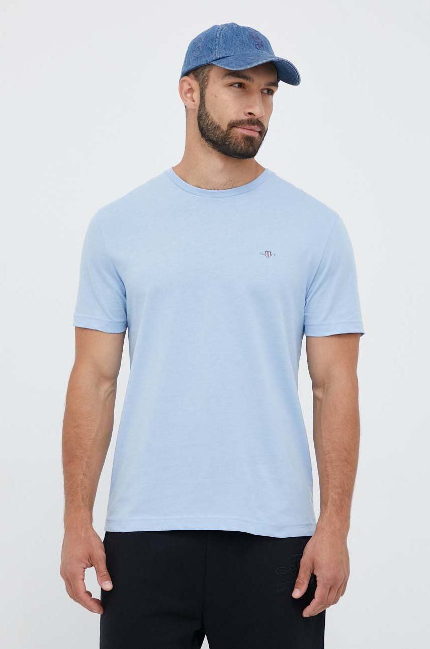 Majica GANT Regular Fit Shield T-Shirt Modra | 2003184, 0