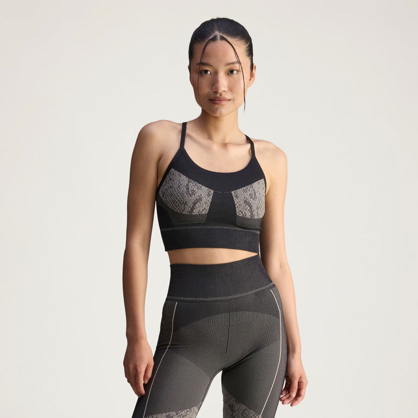 Modrček adidas Performance Stella McCartney Seamless Yoga Sports Bra Črna | JN0537