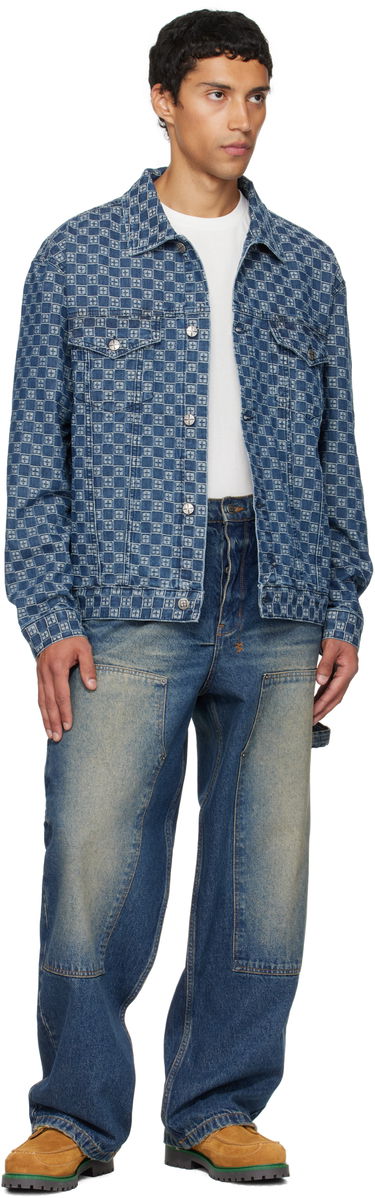 Kavbojke Ksubi Maxx Operator Rodeo Distressed Carpenter Loose Fit Jeans Modra | MFA25DJ034, 3