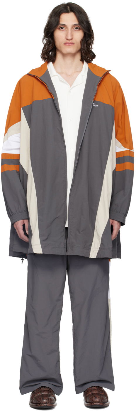 Vetrovka Martine Rose Compressed Track Jacket Siva | MRSS24-127, 0