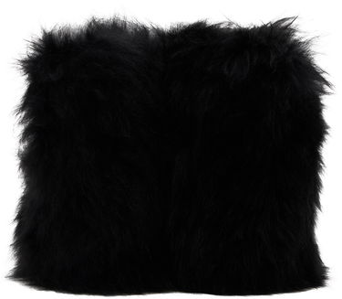 Plašči We11done We11done Fur Moccasin Boots Črna | WD-AO2-24-459-W-BK, 1
